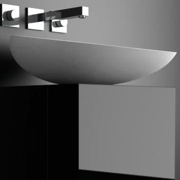 LEONARDO CUBUS BLACK KOOL MAX WHITE - Wooden vanity unit by Glass Design - view 3